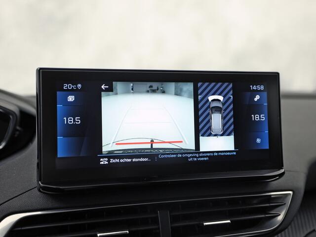 Peugeot 3008 1.2 PureTech Premium Automaat (APPLE CARPLAY, NAP, GROOT NAVI, 360 CAMERA, TREKHAAK, SPORTSTOELEN, LANE ASSIST, CRUISE, NIEUWSTAAT)