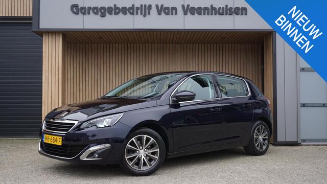 Peugeot 308 1.2 131pk 5Drs PureTech Allure LED Navi Clima Trekhaak 16inch LM *NL auto* Dark Blue Metallic