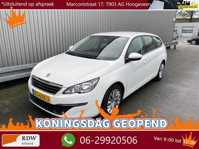 Peugeot 308 SW 1.2 PureTech Blue Lease 1e Eignr, Clima, CC, Navi, Bluetooth, Trekh, nw. APK - Inruil Mogelijk -