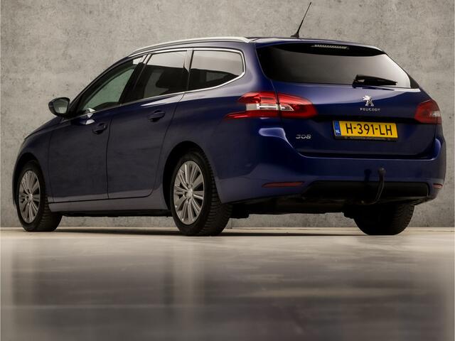 Peugeot 308 SW 1.2 PureTech Sport (PANORAMADAK, APPLE CARPLAY, GROOT NAVI, 360 CAMERA, LEDER, SPORTSTOELEN, ADAPTIVE CRUISE, GETINT GLAS, TREKHAAK, LANE ASSIST, NIEUWSTAAT)