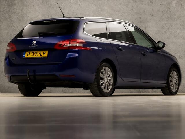 Peugeot 308 SW 1.2 PureTech Sport (PANORAMADAK, APPLE CARPLAY, GROOT NAVI, 360 CAMERA, LEDER, SPORTSTOELEN, ADAPTIVE CRUISE, GETINT GLAS, TREKHAAK, LANE ASSIST, NIEUWSTAAT)