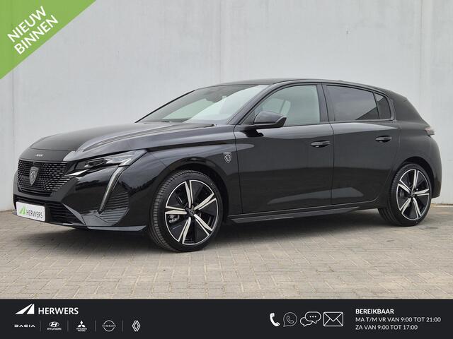 Peugeot 308 1.2 Hybrid 136 e-DCS6 GT Automaat / Apple Carplay Android Auto / Rondomzicht camera / Adaptief cruise control / Climate control / Navigatie / Lichtmetalen wielen 18" / Keyless Entry/Start /