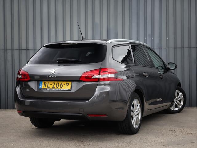 Peugeot 308 SW 1.2 PureTech Blue Lease Executive (111PK) 1ste-Eigenaar, Keurig-Onderh., Navigatie/Apple-Carplay/Android-Auto, Parkeersensoren-V+A, LM.-Velgen, Panoramadak, Cruise-Control, Lane-Assist, Facelift, Airco/Climate-Control, DAB, Grootlichtassistent, Privacy