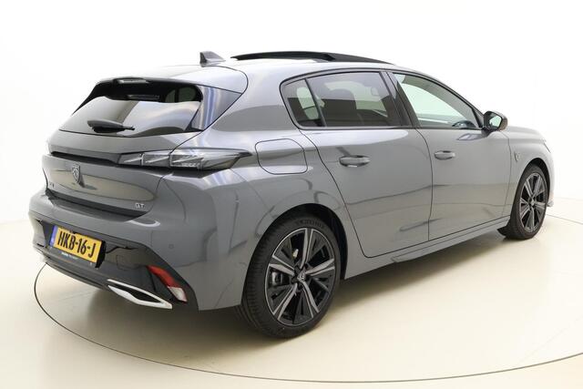 Peugeot 308 1.2 Hybrid 145 e-DCS6 GT | Panorama dak | FOCAL Hi-Fi | 360 Camera | Afneembare trekhaak | Adaptive Cruise Control | Navigatie | Full LED