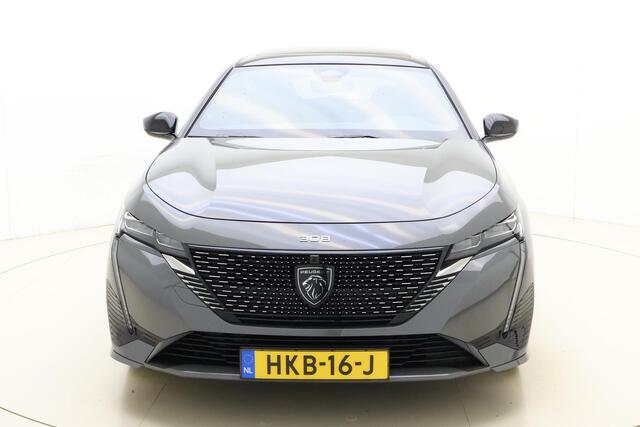 Peugeot 308 1.2 Hybrid 145 e-DCS6 GT | Panorama dak | FOCAL Hi-Fi | 360 Camera | Afneembare trekhaak | Adaptive Cruise Control | Navigatie | Full LED