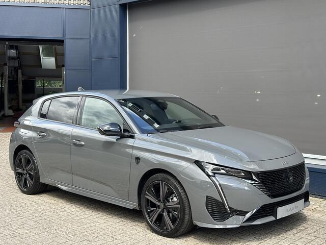 Peugeot 308 1.2 Hybrid 145 PK GT Automaat | 3D-Cockpit | Alcantara Massage Stoelen Elektrisch Verstelbaar | Navigatie | Digitaal Dashboard | 360 Graden Camera | Adaptieve Cruise Control | Dode Hoek Detectie | Keyless Entry | Stoelverwarming | 18" PORTLAND Velgen
