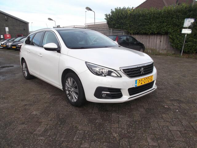 Peugeot 308 SW 1.2 PureTech Blue Lease Premium panodak achteruit cam navi half leer NIEUWE DISTRIBUTIE RIEM