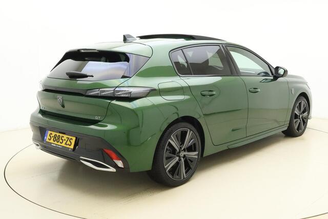 Peugeot 308 1.2T GT | Panorama dak | Adaptive Cruise Control | Afneembare trekhaak | 360° Camera | Verwarmd stuurwiel | 18'' ''PORTLAND'' | 1e Eigenaar