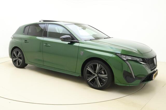 Peugeot 308 1.2T GT | Panorama dak | Adaptive Cruise Control | Afneembare trekhaak | 360° Camera | Verwarmd stuurwiel | 18'' ''PORTLAND'' | 1e Eigenaar