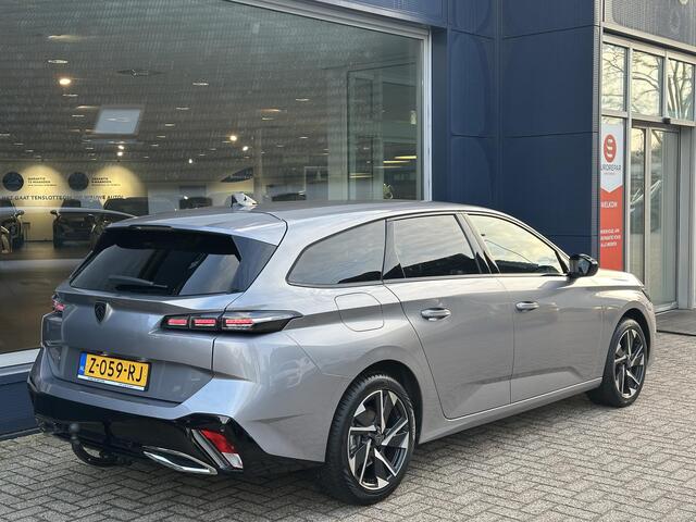 Peugeot 308 SW 1.2 Turbo 130 PK Allure | Automaat | Trekhaak 1400 KG | All Season banden | Navigatie | 360 Graden HD Camera | Full LED Verlichting | Cruise Control | Keyless Entry | Dode Hoek Detectie | Adaptieve Cruise Control | Digitaal Dashbord | 17" Lichtmetalen
