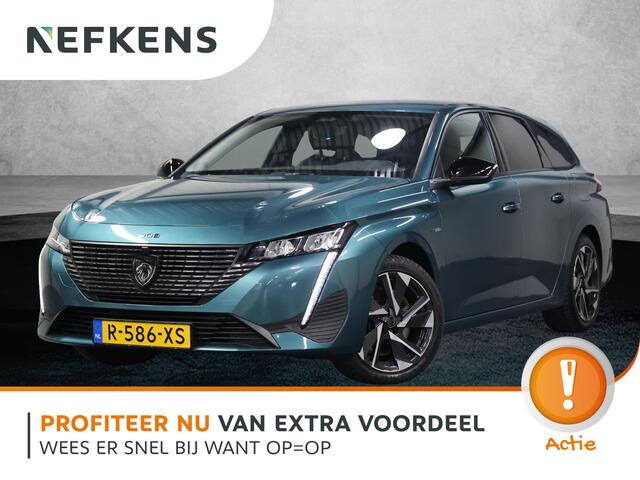 Peugeot 308 SW 180PK HYbrid Allure Pack | 1ste eigenaar | AUTOMAAT | LEER/Stof | Stoelverwarming | Adaptive Cruise Control | Camera | Navigatie | Dodehoekdetectie | Isofix | Privacy Glass |