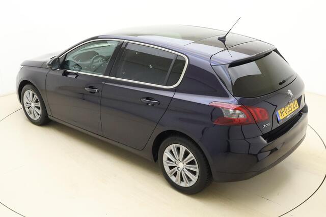 Peugeot 308 1.2 PureTech Blue Lease Premium 1e Eigenaar l Dealer Onderhouden l Panoramadak l Camera l Adaptive Cruise Control l DAB l Apple Carplay & Android Auto l Bluetooth l Half Leer/Half Stof