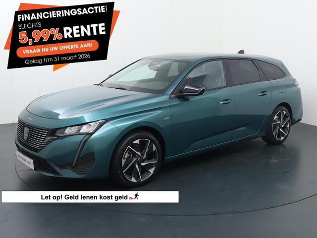 Peugeot 308 SW 1.6 HYbrid 180 Allure Pack Business | 180 PK | SoH 98% | Adaptive cruise control | Achteruitrijcamera | Lane assist | Navigatiesysteem | Climate control |