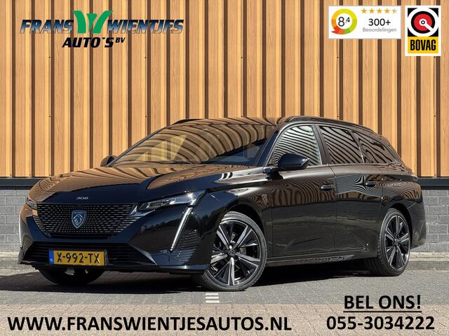 Peugeot 308 SW 1.6 Plug-in Hybrid 225 GT | Apple Carplay | Android Auto | 360° Camera | Adaptieve Cruise Control | Lane Assist | Stuurverwarming | Sfeerverlichting | DAB+ | Memory Stoel |