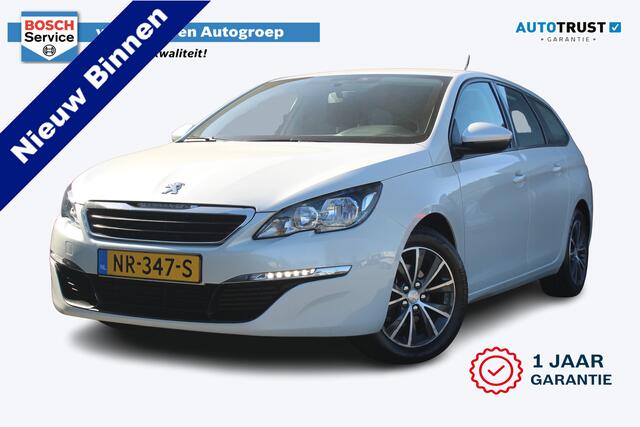 Peugeot 308 SW 1.2 PureTech Blue Lease | Incl. 12 maanden garantie | Nieuwe distributie | Navigatie | Bluetooth | Cruise control | Climate control | Airco |