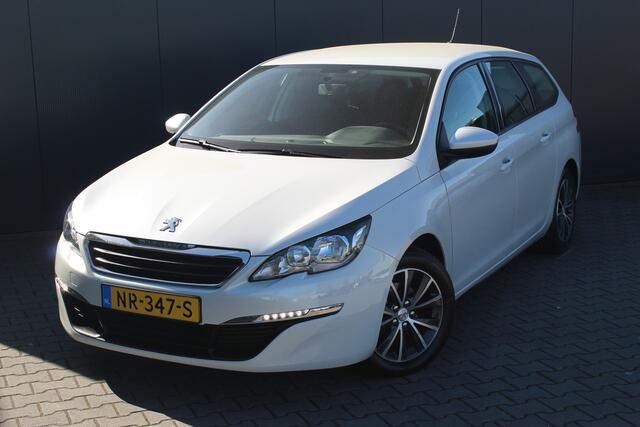 Peugeot 308 SW 1.2 PureTech Blue Lease | Incl. 12 maanden garantie | Nieuwe distributie | Navigatie | Bluetooth | Cruise control | Climate control | Airco |