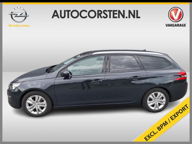 Peugeot 308 SW 1.2T 111PK Navi Ecc ** Ex Bpm Export ** Panoramadak Cruise Control Pdc Bluetooth Blue Executive Lmv Trekhaak Privacy Glas Origineel Nederlandse Auto