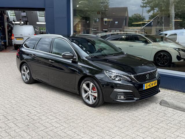 Peugeot 308 SW 1.2 Turbo 130 PK Automaat GT-line | Achteruitrijcamera | 17 inch LM-Velgen | Full-led Koplampen | Trekhaak | Panoramadak | Dodehoek bewaking | Denon HIFI Audio installatie | Volautomaat |