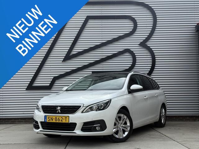 Peugeot 308 SW 1.2 PureTech Blue Lease Executive 2e Eigenaar|Navi|Clima|Cruise|Pano|Trekhaak|Carplay|PDC V+A|D-riem vv in2024|N.A.P|APK tot 04-2027