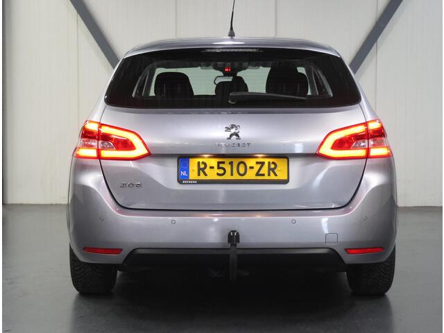 Peugeot 308 SW 1.2 130PK Allure | 1ste eigenaar | AppleCarPlay/AndroidAuto | 16"LMV | Navigatie | Cruise Control | Climate Control | Camera | Armsteun | Keyless | Isofix | Parkeersensoren | Trekhaak | Stoelverwarming |