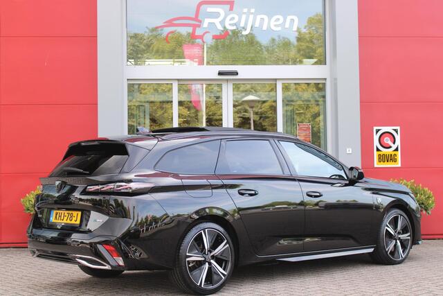 Peugeot 308 SW 1.6 Plug-in Hybrid 225 GT | PANORAMA SCHUIF/KANTEL DAK | 18" LICHTMETALEN VELGEN | ACHTERUITRIJ CAMERA | PARKEERSENSOREN VOOR + ACHTER | LED MATRIX KOPLAMPEN | NAVIGATIE | ELEKTRISCH BEDIENBARE BESTUURDERSSTOEL MET MASSAGE FUNCTIE | STOEL VERWAMING | D