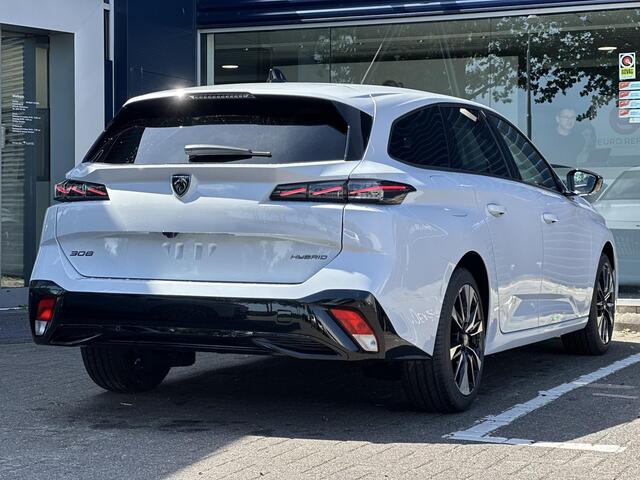 Peugeot 308 SW 1.2 Hybrid 145 e-DCS6 Allure | Adaptive Cruise Control | Keyless Entry/Start | Climate Control | Parkeercamera/-sensoren | Navigatie | Apple Carplay/Android Auto | Full LED | Draadloze telefoonlader |