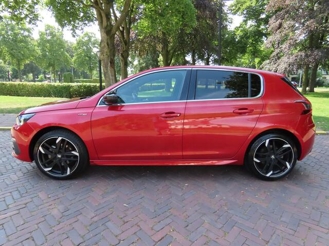 Peugeot 308 1.2 PureTech GT-line 131 PK !! Alcantara/Leer Panoramadak Carplay Led Xenon Keyless Navigatie Achteruitrijcamera Ecc Cruisecontrol Pdc Lm Velgen