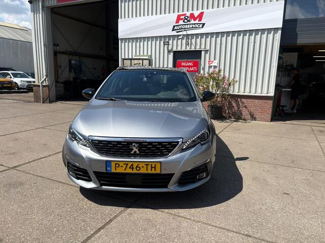 Peugeot 308 SW 1.2 PureTech GT-line Automaat, Clima, cruise, pano, massage, trekhaak Distributieriem is vervangen!