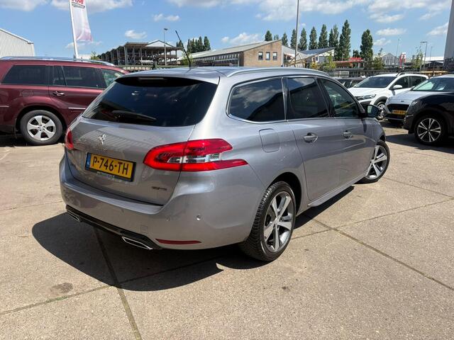 Peugeot 308 SW 1.2 PureTech GT-line Automaat, Clima, cruise, pano, massage, trekhaak Distributieriem is vervangen!