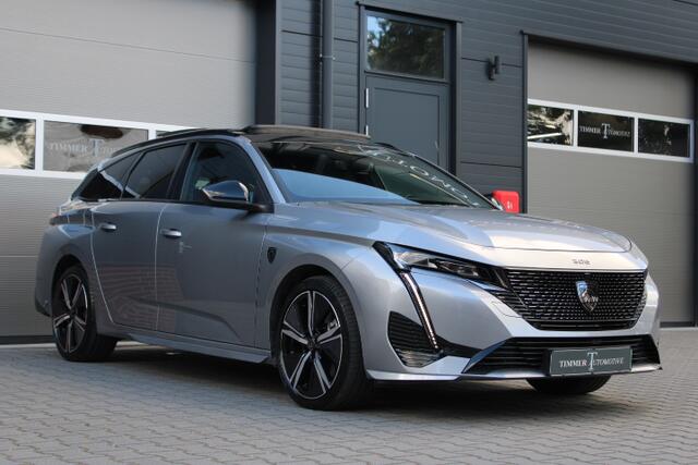 Peugeot 308 SW 1.6 Plug-in Hybrid 225 GT - Panoramadak - 360 camera- Keyless - Matrix - Apple Dab - 18 inch - getint glas