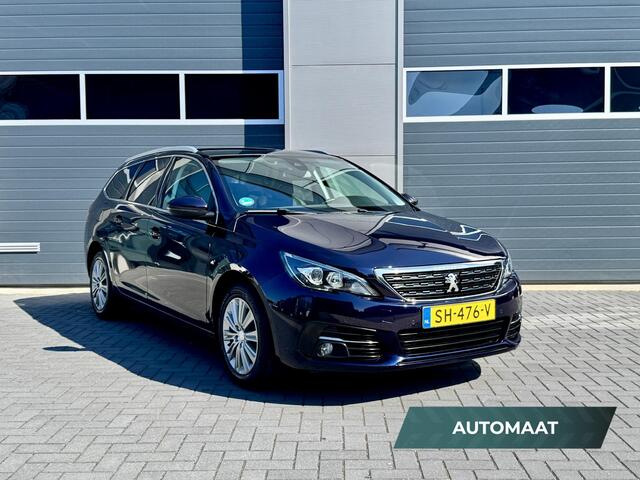 Peugeot 308 SW 1.2 Allure /131 PK NAP/ 1e eigenaar/ AUT/ Pano/ Trekhaak/ LED/ PDC/ Nieuwe Riem/ Lage KM/ Line assist