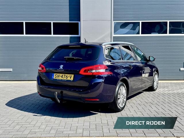 Peugeot 308 SW 1.2 Allure /131 PK NAP/ 1e eigenaar/ AUT/ Pano/ Trekhaak/ LED/ PDC/ Nieuwe Riem/ Lage KM/ Line assist