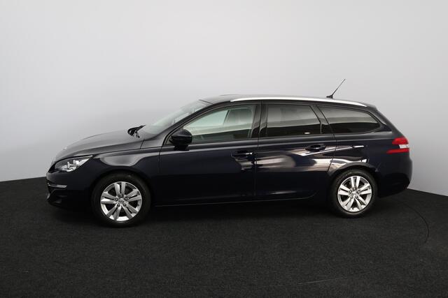 Peugeot 308 SW 1.2 PureTech Blue Lion /D-Riem Verv. 99.000KM! /Trekhaak! /Pano-Dak /DAB+! /Navi /Climat /Cruise /Elek. pakket /Bluetooth /Regensensor /LED Dagrijverl. /16"LMV /Extra getint glas /PDC V+A /Mistlampen /Isofix.