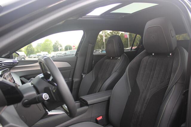 Peugeot 308 1.2 Hybrid 145PK AUTOMAAT GT PACK | PANORAMA SCHUIF/KANTEL DAK | AFNEEMBARE TREKHAAK | SENSATION PACK: FOCAL HIFI SYSTEM MET 10 SPEAKERS/DRAADLOZE TELEFOONLADER | 360 VISION & DRIVE ASSIST PLUS PACK: ACHTERUITRIJCAMERA 360° VISEOPARK (4-CAMERA'S)/PARKEERHULP VOOR + ACHTER/ANTIDIEFSTAL ALARM/3-D INSTRUMENTENPANEEL/CLEAN CABIN | ALCANTARA EXECUTIVE PACK: BEKLEDING ALCANTARA/KUNSTLEDER INCL. ELEKTRISCH VERSTELBARE AGR STOEL MET GEHEUGENFUNCTIE/VERWARMBARE VOORSTOELEN/MASSAGE FUNCTIE OP BEIDE VOORSTOELEN | 18" LICHTMETALEN VELGEN | NAVIGATIE | LED MATRIX KOPLAMPEN | KEYLESS ENTRY/START | GELAAGDE VOORPORTIERRUITEN | SFEER VERLICHTING | DRAADLOZE APPLE CARPLAY/ANDROID AUTO | VERLICHT LOGO | DODEHOEK DETECTIE |