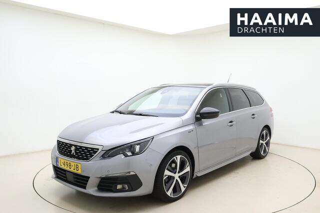 Peugeot 308 SW 1.2T Blue Lease GT | Panorama dak | 18'' Lichtmetalen velgen | Full LED | Trekhaak | Alcantara bekleding | Digitale Cockpit | Apple Carplay & Android Auto | Keyless Entry & Start | Camera | Climate Control | Navigatie | VOL!