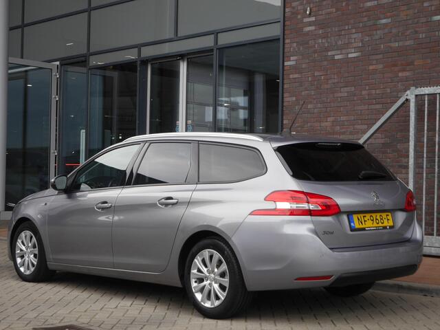 Peugeot 308 SW 1.2 PureTech Style | 130 PK | Panoramadak | Climate control | Parkeersensoren | Lichtmetalen velgen | Getint glas | Cruise control