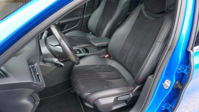 Peugeot 308 SW 1.2 PureTech 131pk GT-Line Pano.Dak Leder/Alcantara 17inch LM Trekhaak Keyless *NL auto* Blue Vertigo Metallic