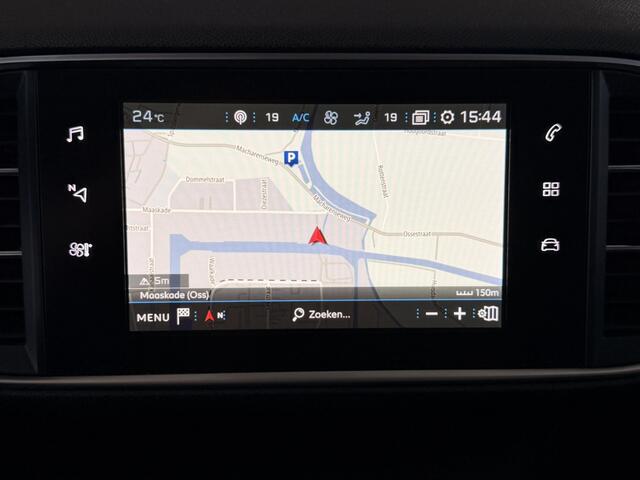 Peugeot 308 SW 1.5 BlueHDi EURO 6, Allure, AIRCO(CLIMA), CRUISE CONTROL, PARKEERSENSOTREN V+A, PANORAMADAK, GROOT NAVIGATIE MULTIMEDIASYSTEEM, 4X ELEK-RAMEN, TREKHAAK, CENT-VERGRENDELING, LM-VELGEN