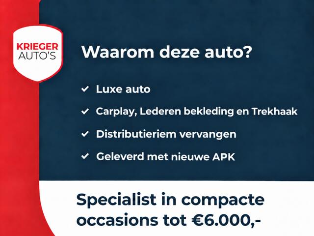 Peugeot 308 SW 1.2 Distibutieriem vervangen | Trekhaak | Carplay | Lederen bekleding | All seasonbanden