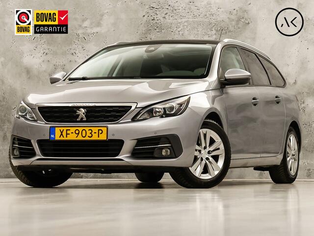 Peugeot 308 SW 1.2 PureTech Luxury Sport (GROOT NAVI, PANORAMADAK, CRUISE, CLIMATE, LM VELGEN, LANE ASSIST, GETINT GLAS, NIEUWE APK, NIEUWSTAAT)