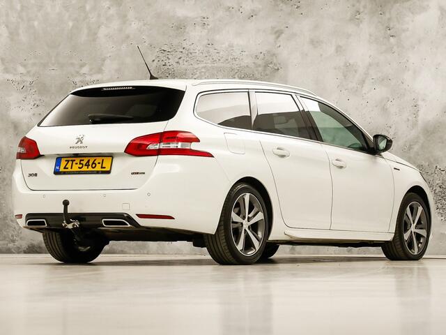 Peugeot 308 SW 1.2 PureTech GT-line Sport (GROOT NAVI, SPORTSTOELEN, PANORAMADAK, LM VELGEN, TREKHAAK, GETINT GLAS, NIEUWE APK, NIEUWSTAAT)