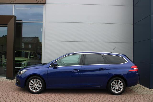 Peugeot 308 SW 1.2 PureTech 130pk Blue Lease Premium Leer Airco Navi Carplay Camera Pano Dealer onderhouden – foto 2