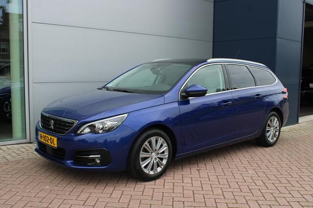 Peugeot 308 SW 1.2 PureTech 130pk Blue Lease Premium Leer Airco Navi Carplay Camera Pano Dealer onderhouden – foto 7