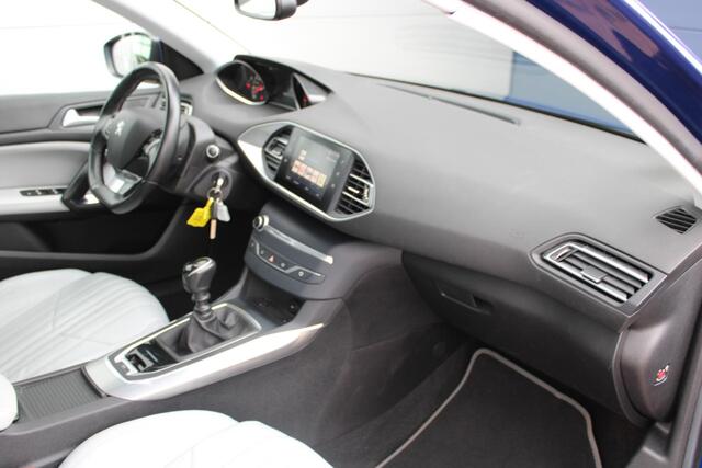 Peugeot 308 SW 1.2 PureTech 130pk Blue Lease Premium Leer Airco Navi Carplay Camera Pano Dealer onderhouden – foto 8
