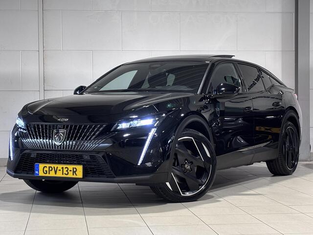 Peugeot 408 5-deurs GT Pack 1.6 HYbrid PHEV 225pk EAT8 AUTOMAAT | SCHUIF/KANTELDAK | TREKHAAK | FOCAL HIFI | STOELMASSAGE | NAVI | 360° CAMERA | NAPPA LEDER | HANDSFREE A.KLEP |