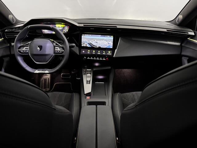 Peugeot 408 1.2 Hybrid 136 e-DCS6 GT Half leder, 360 Camera, Navi, Rijstrook correctie, Keyless start, Elektrische achterklep