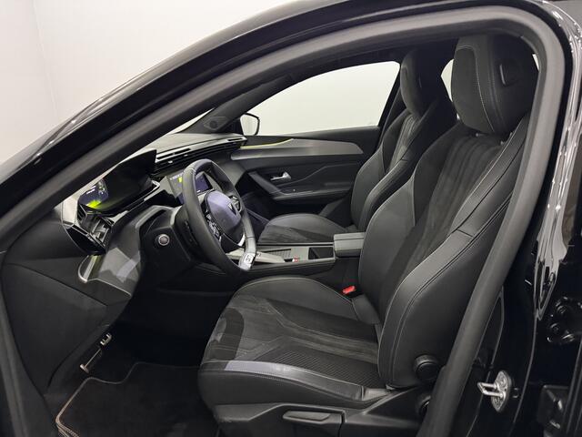 Peugeot 408 1.2 Hybrid 136 e-DCS6 GT Half leder, 360 Camera, Navi, Rijstrook correctie, Keyless start, Elektrische achterklep
