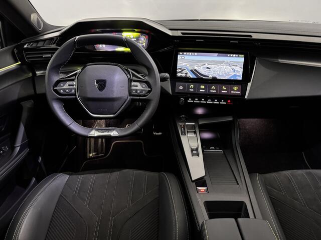 Peugeot 408 1.2 Hybrid 136 e-DCS6 GT Half leder, 360 Camera, Navi, Rijstrook correctie, Keyless start, Elektrische achterklep
