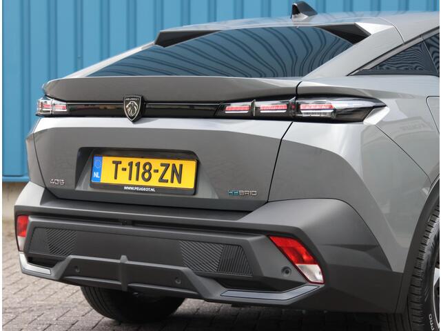 Peugeot 408 1.6 HYbrid Allure Pack 180PK EAT8 | AppleCarPlay/AndroidAuto | 360'Camera | Stoelverwarming | Navigatie | Adaptief Cruise Control | Climate Control | Digitaal Dashboard | Keyless | FULL LED | Privacy Glass | Isofix |
