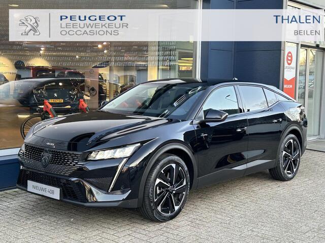 Peugeot 408 1.6 HYbrid Allure Pack 180 PK | Automaat Hybride | Navigatie | Digitaal Dashboard | Dode Hoek Bewaking | LED Verlichting | Stoelverwarming | Draadloos Apple Carplay & Android auto | Lichtmetalen velgen | Groot Multimedia Scherm |